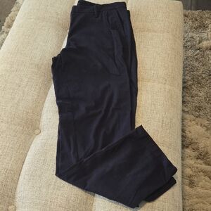 Talbots Navy Relaxed Chino